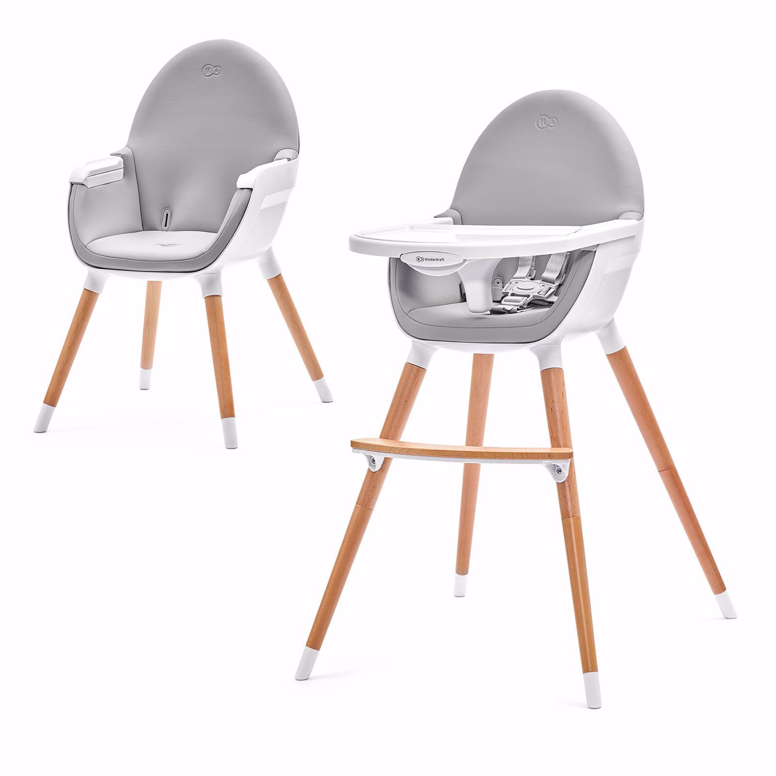 Стілець для годування KinderKraft Fini Grey - Зображення 3