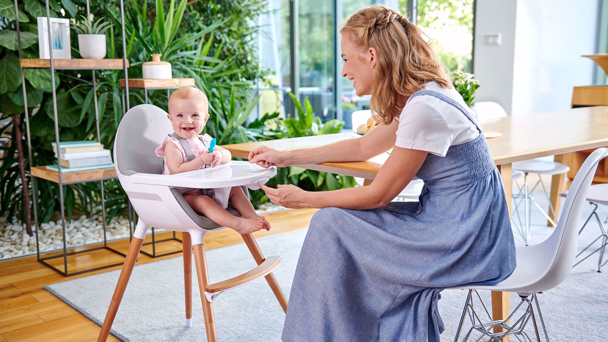 Стілець для годування KinderKraft Fini Grey - Зображення 7