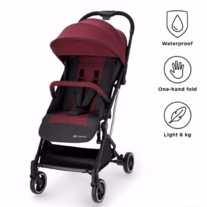Прогулянкова коляска KiderKraft INDY Burgundy