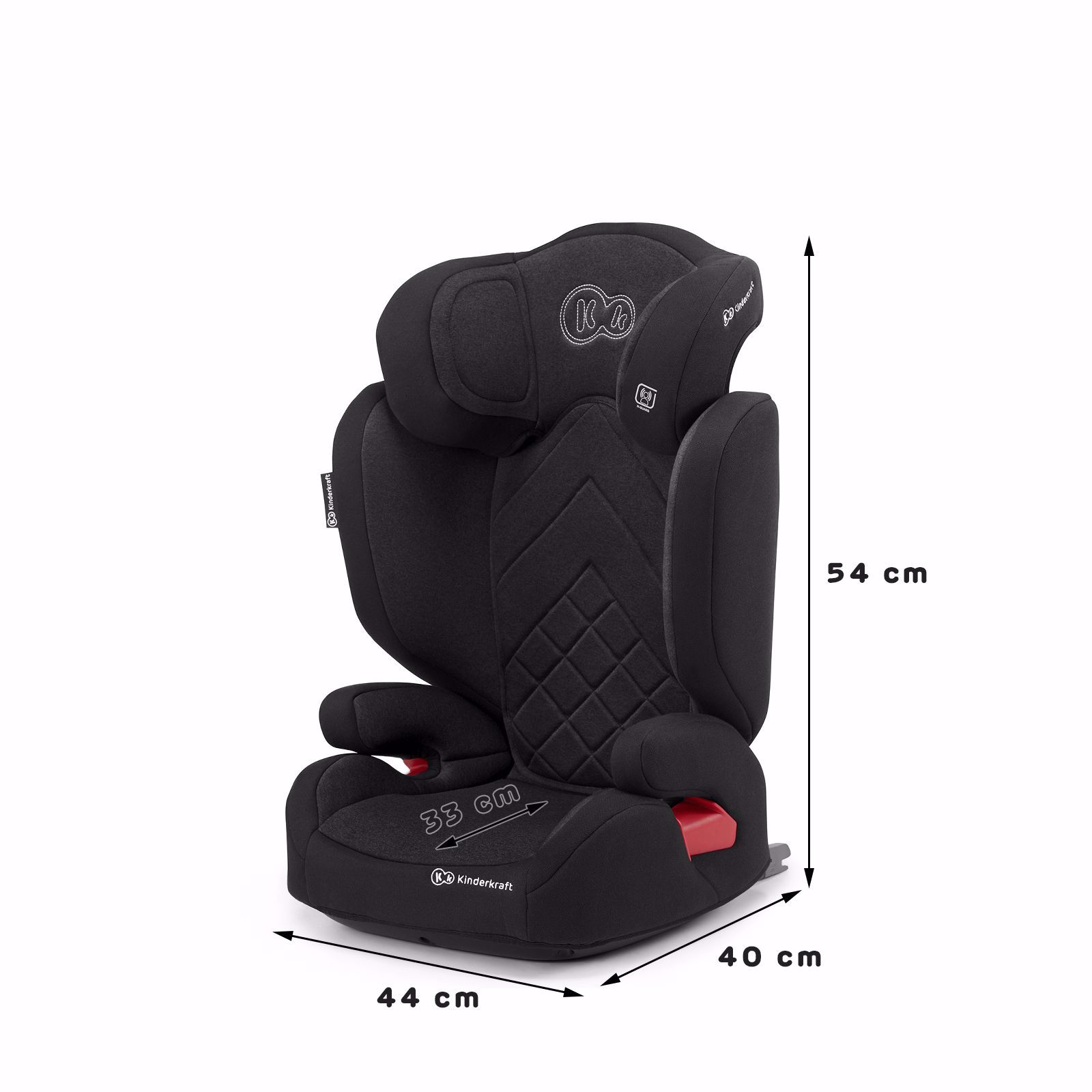 Автокрісло KiderKraft XPAND Black 15-36 kg IsoFix - Зображення 3