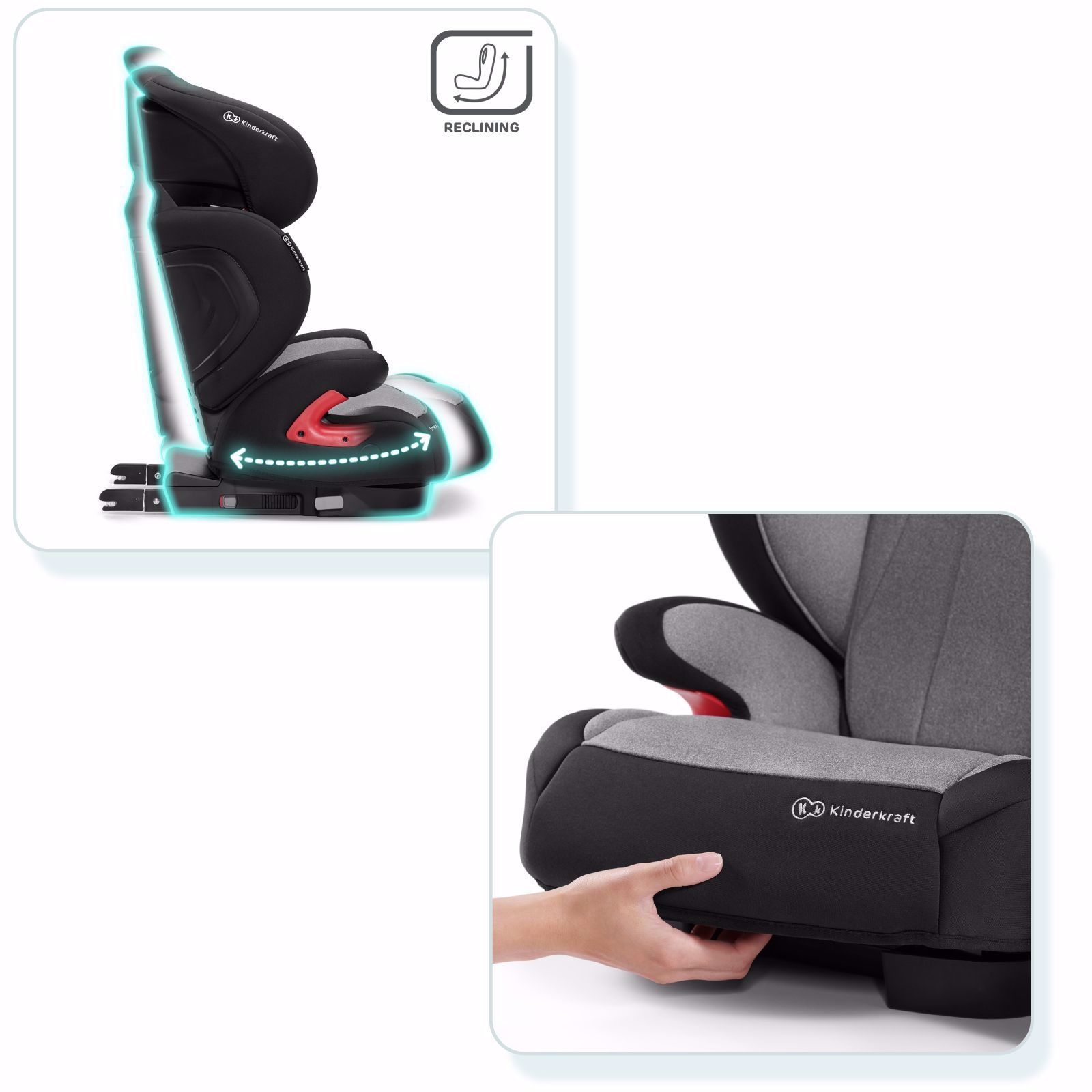 Автокрісло KiderKraft Unity Black 15-36 kg IsoFix - Зображення 12