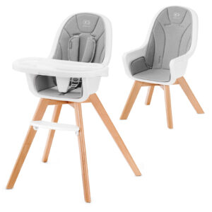 Стілець для годування 2в1 KiderKraft Tixi Grey