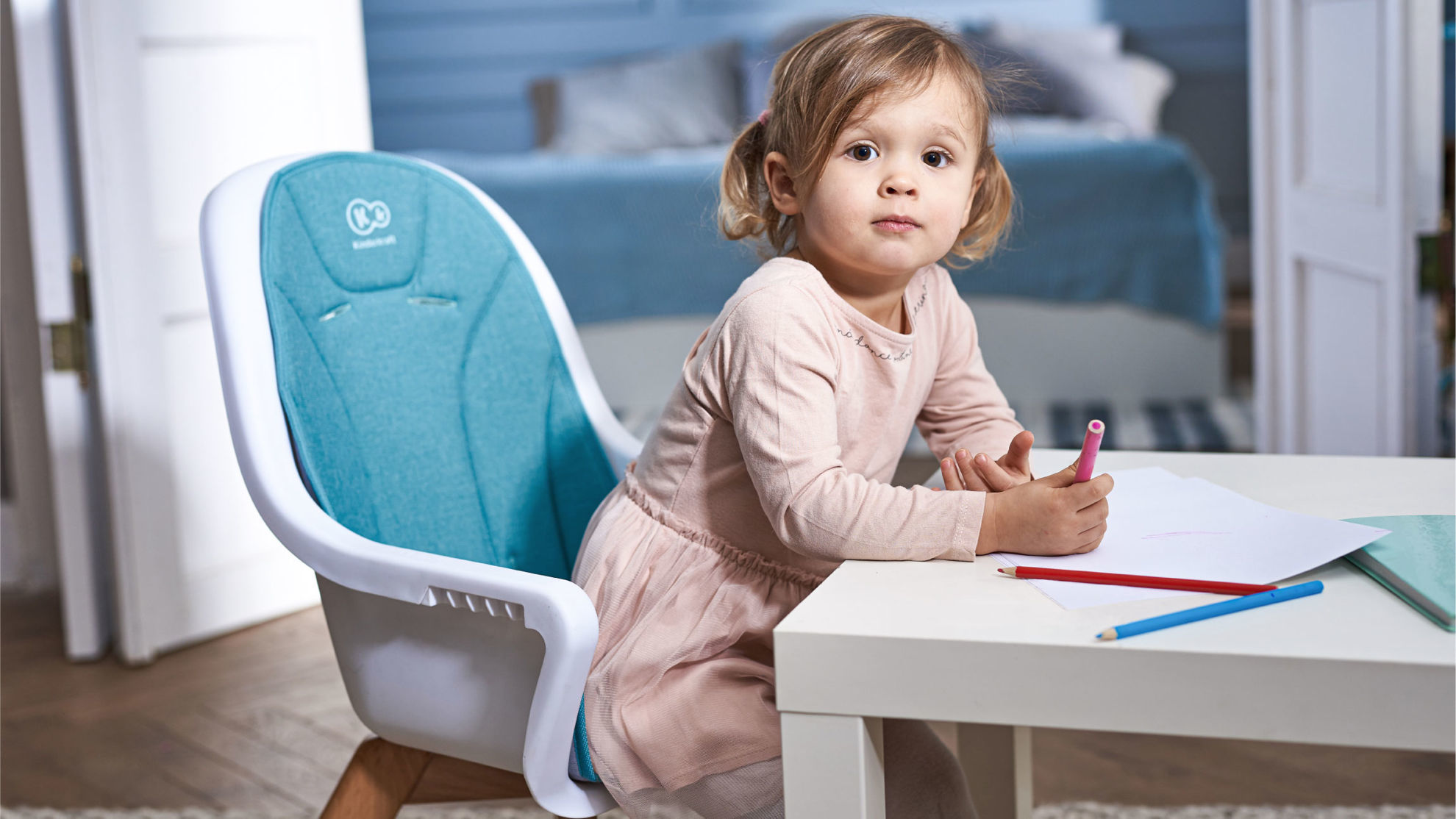 Стілець для годування 2в1 KiderKraft Tixi Grey - Зображення 9
