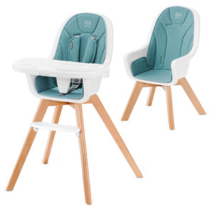 Стілець для годування 2в1 KiderKraft Tixi Turquoise