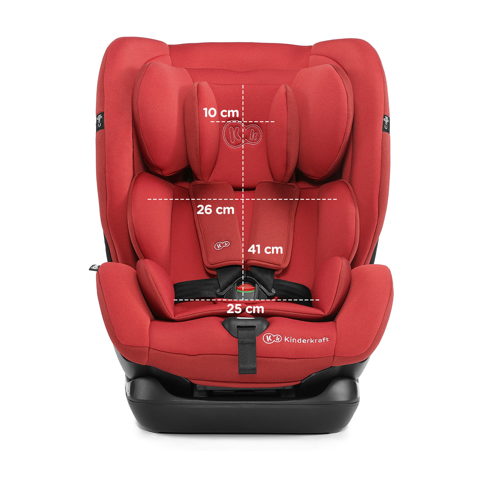 Автокрісло KiderKraft MYWAY ISOFIX 0-36 kg RED - Зображення 10