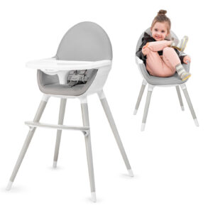 Стільчик для годування  KinderKraft Fini Full Grey