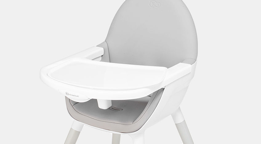 Стільчик для годування KinderKraft Fini Full Grey - Зображення 8