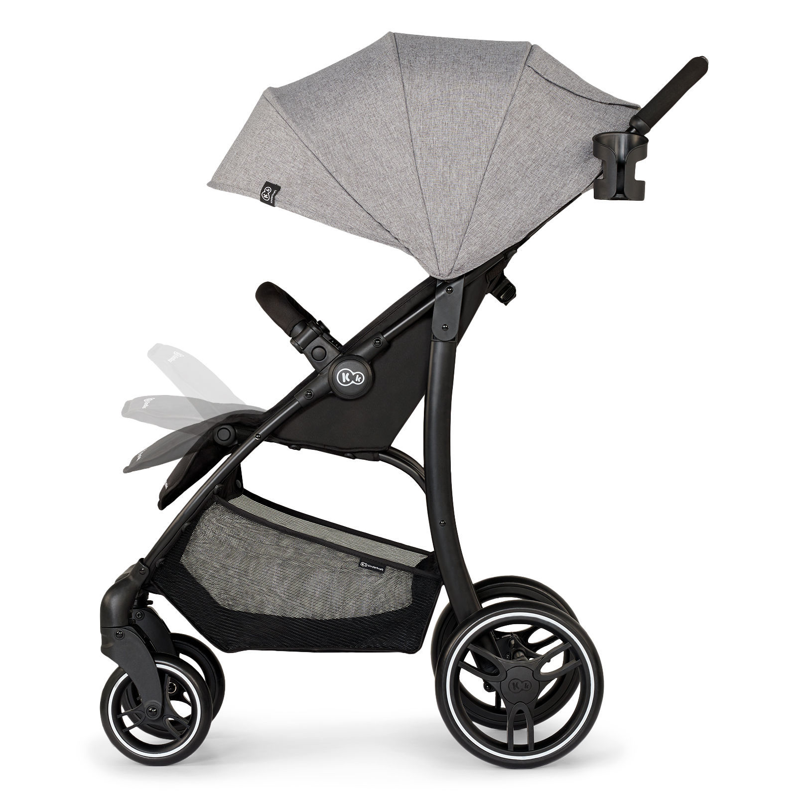 Прогулянкова коляска KiderKraft Trig 2 Grey - Зображення 5