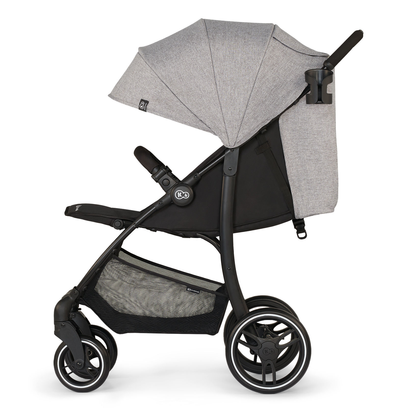 Прогулянкова коляска KiderKraft Trig 2 Grey - Зображення 4