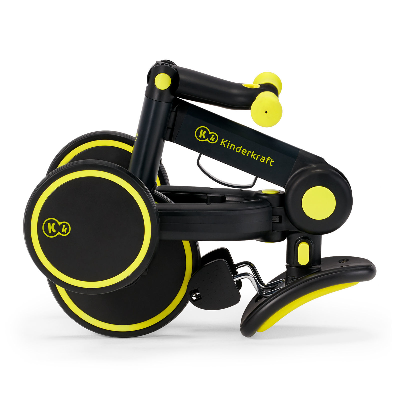 Триколісний велосипед біговел 3в1 KiderKraft 4TRIKE Black Volt - Зображення 2