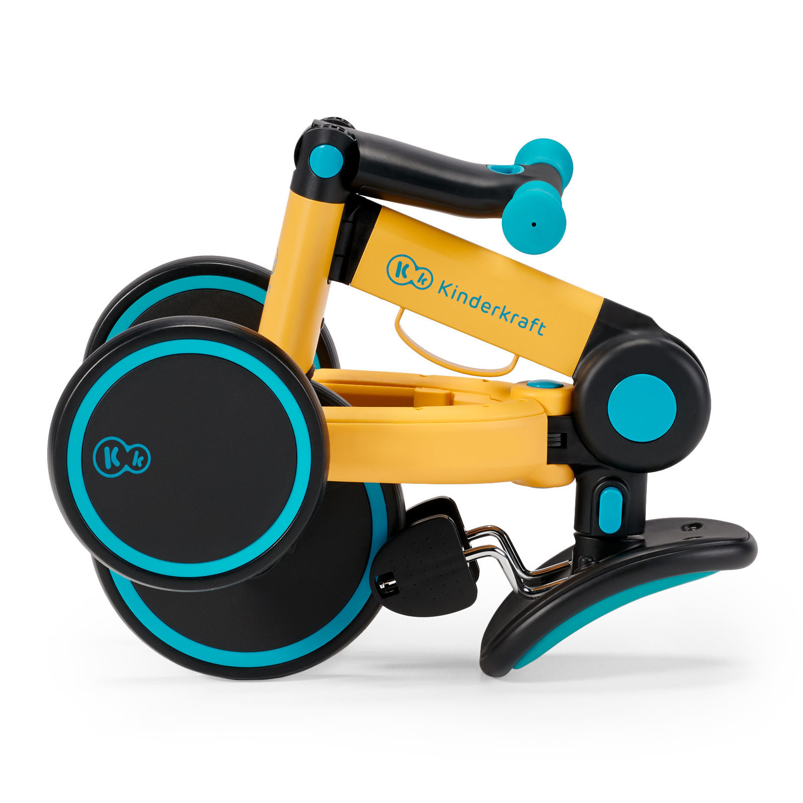 Триколісний велосипед біговел 3в1 KiderKraft 4TRIKE Primrose Yellow - Зображення 10