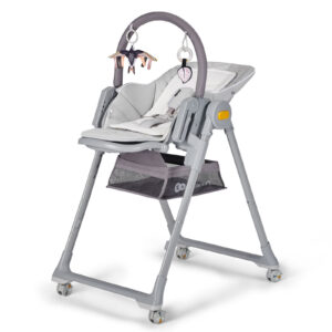 Стілець для годування 2в1 KiderKraft LASTREE Grey