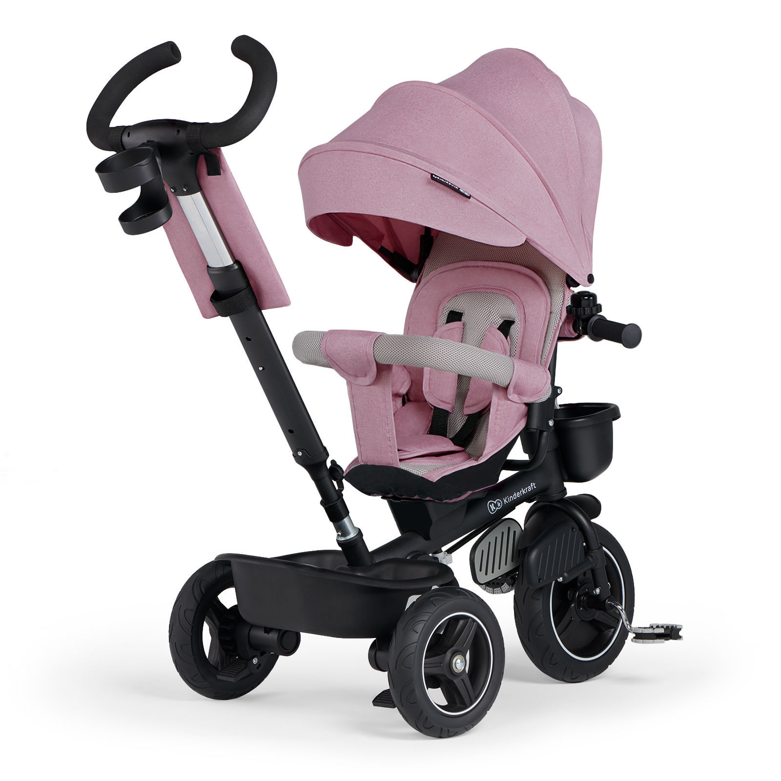 Велосипед триколісний KiderKraft SPINSTEP Pink - Зображення 2