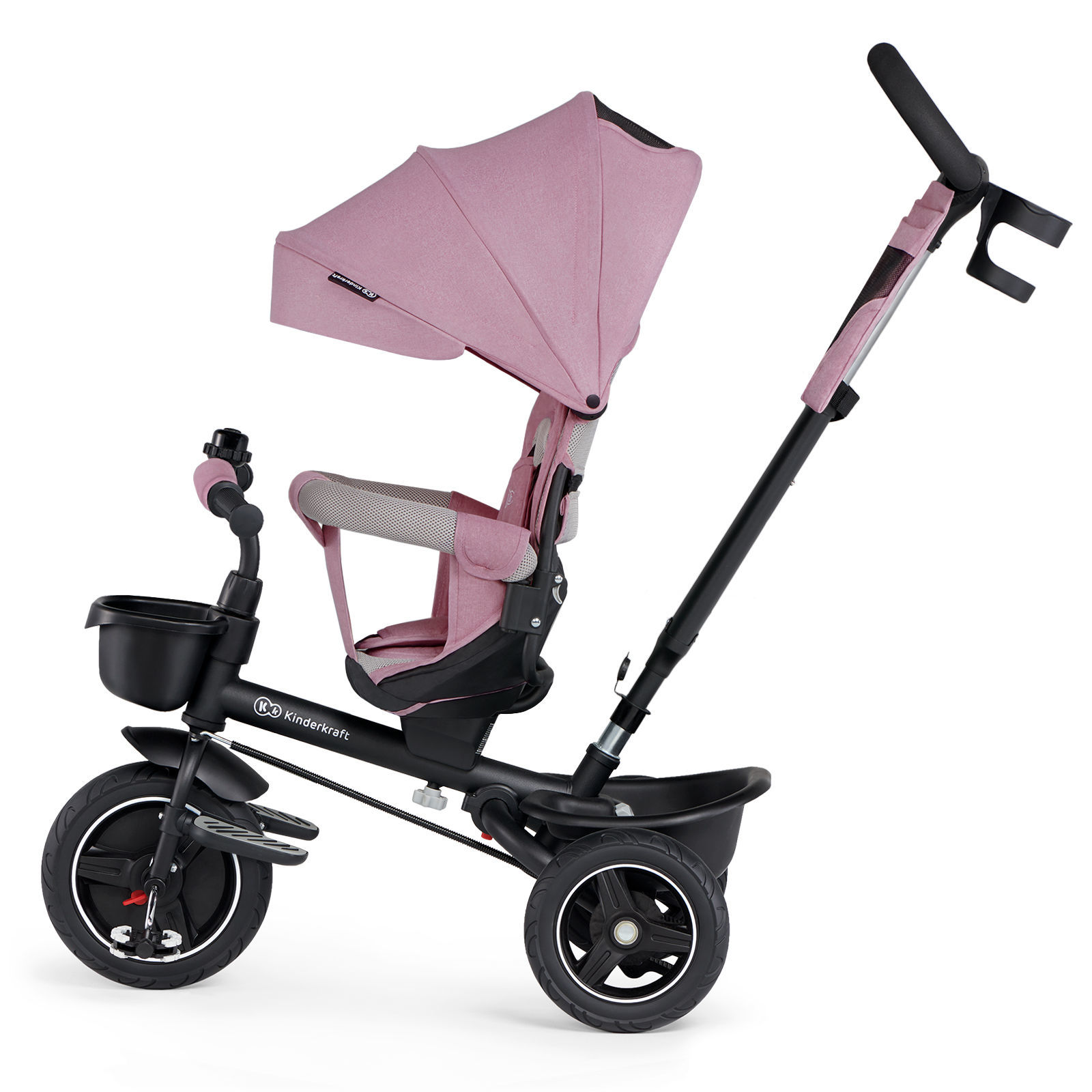 Велосипед триколісний KiderKraft SPINSTEP Pink - Зображення 3