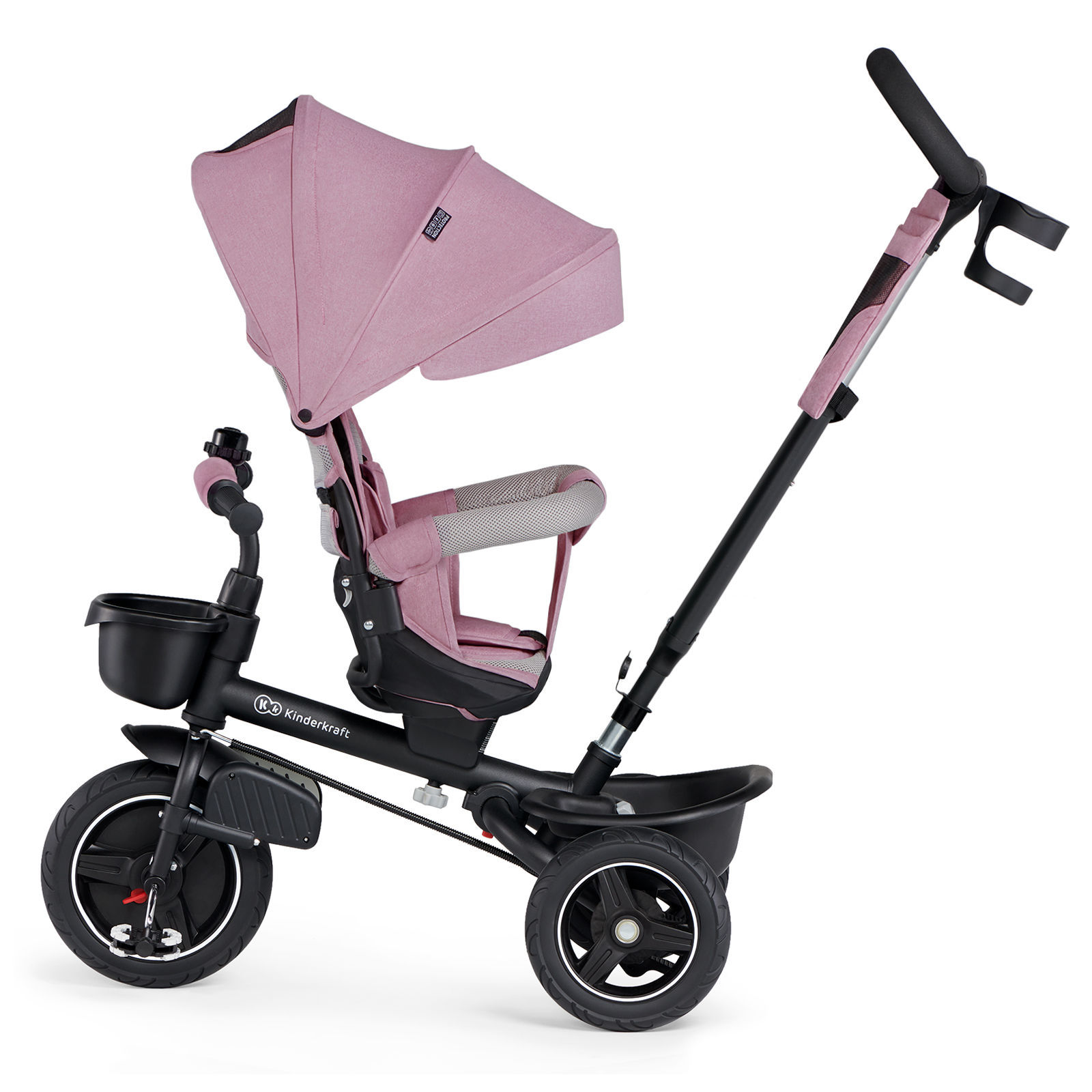 Велосипед триколісний KiderKraft SPINSTEP Pink - Зображення 5