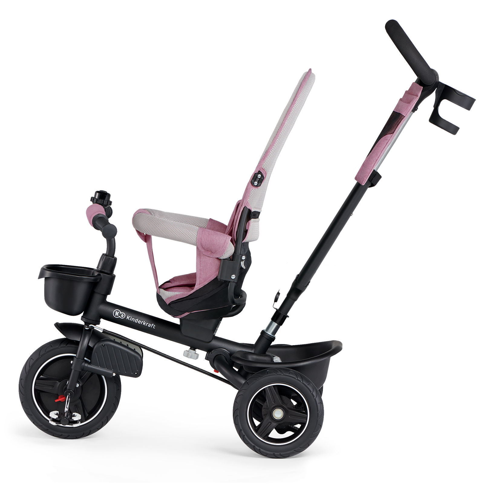 Велосипед триколісний KiderKraft SPINSTEP Pink - Зображення 6
