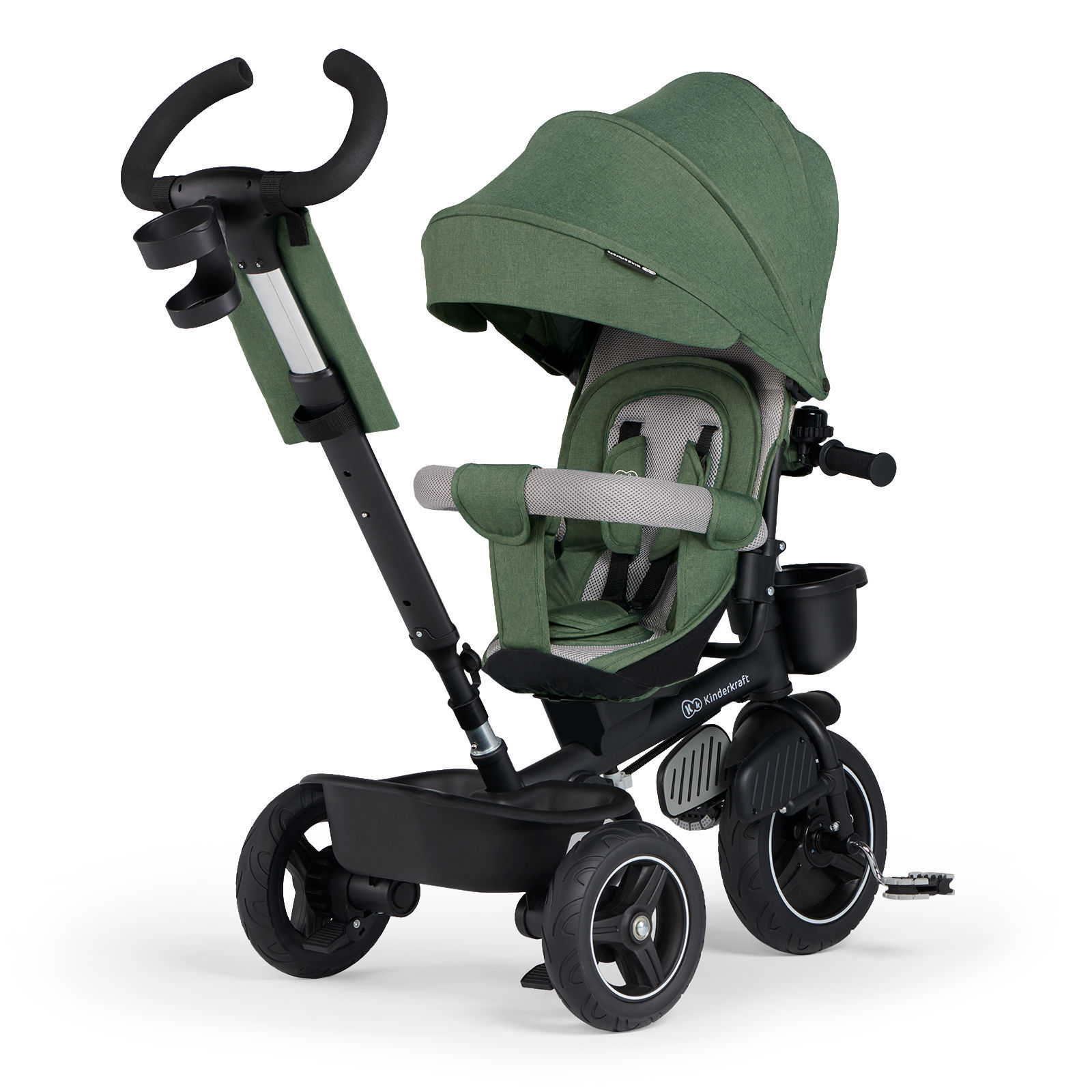 Велосипед триколісний KiderKraft SPINSTEP Green - Зображення 2