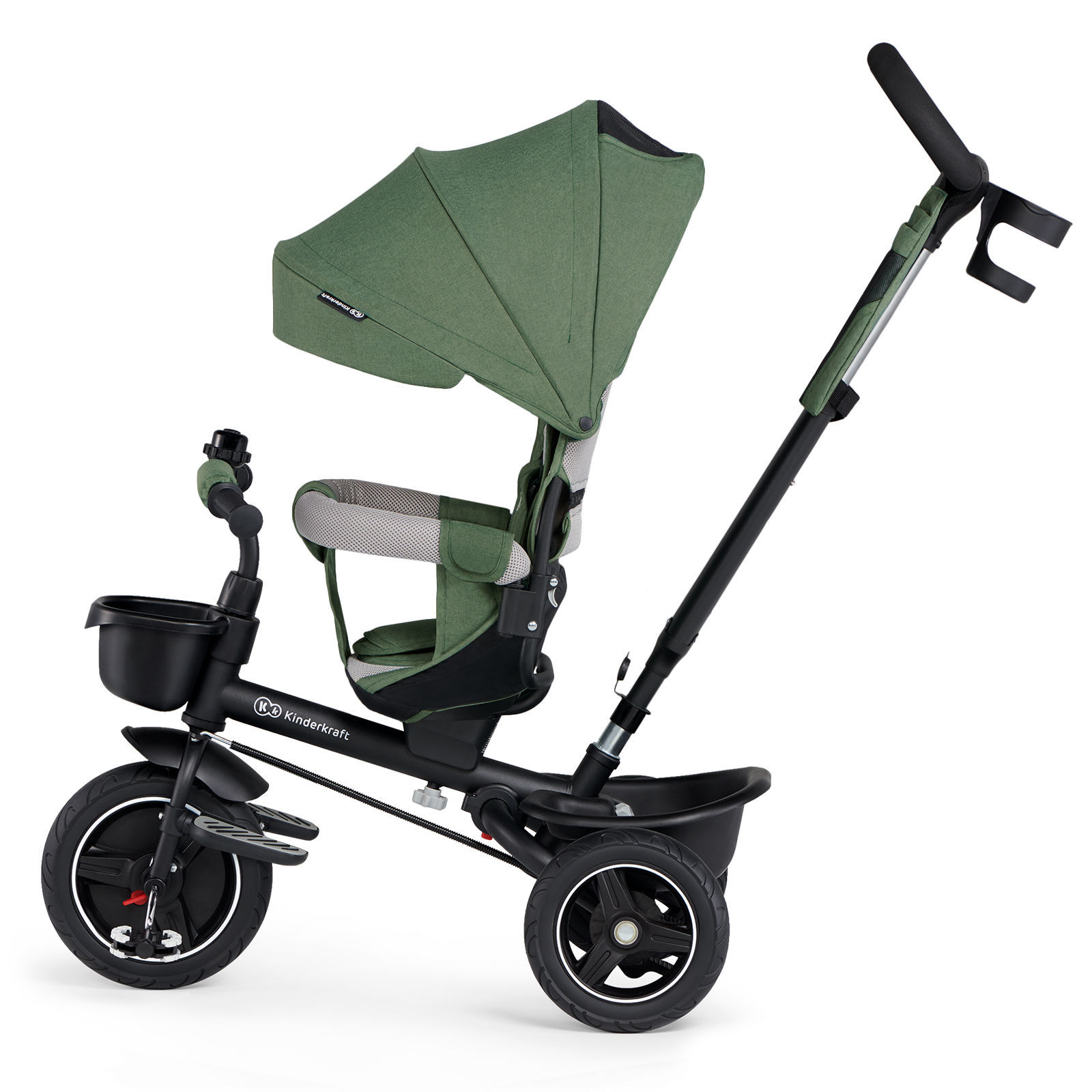 Велосипед триколісний KiderKraft SPINSTEP Green - Зображення 4