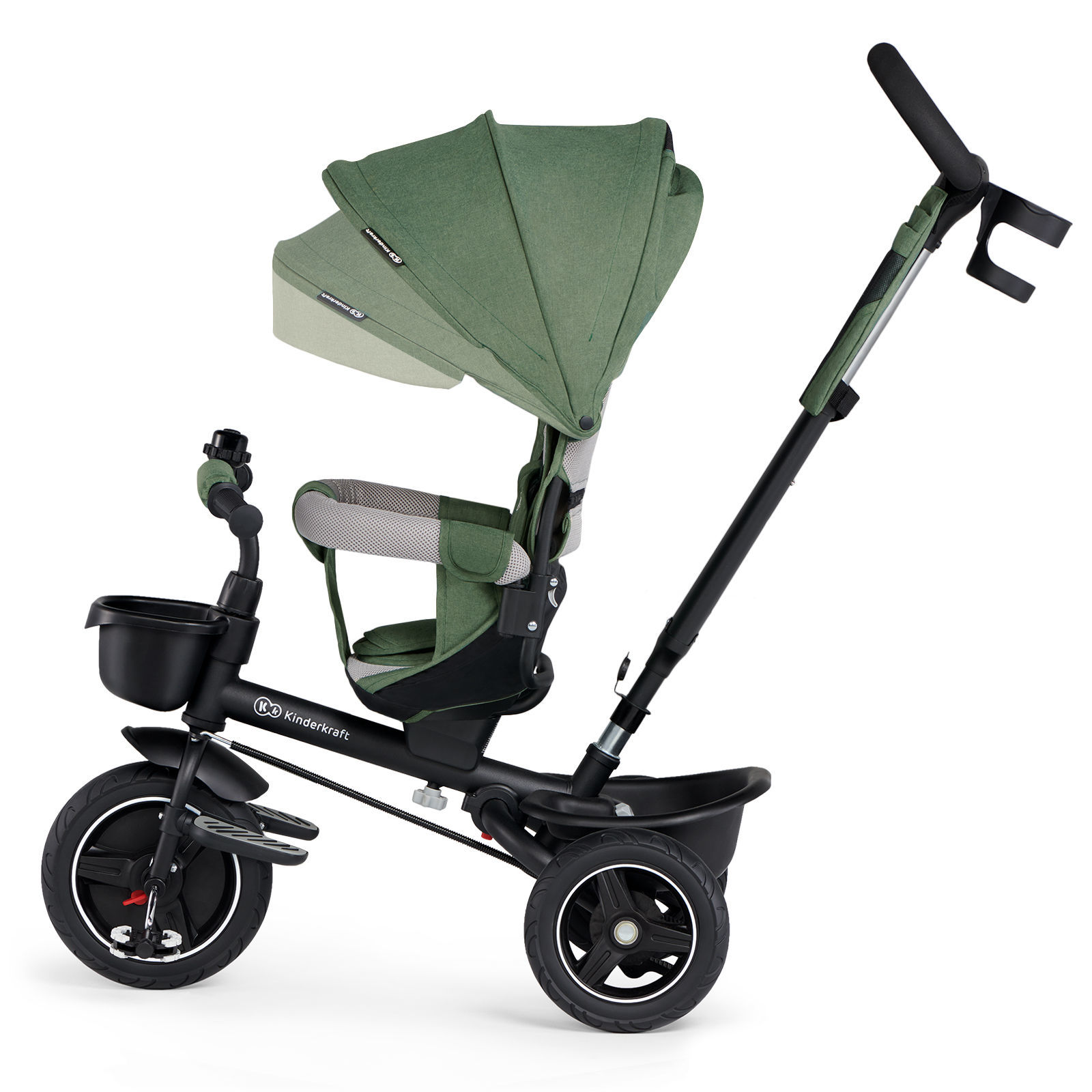 Велосипед триколісний KiderKraft SPINSTEP Green - Зображення 9
