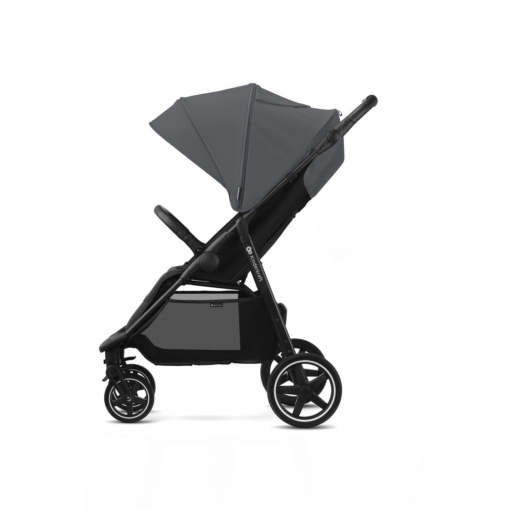 Прогулянкова коляска KiderKraft Route Platinum Grey - Зображення 2