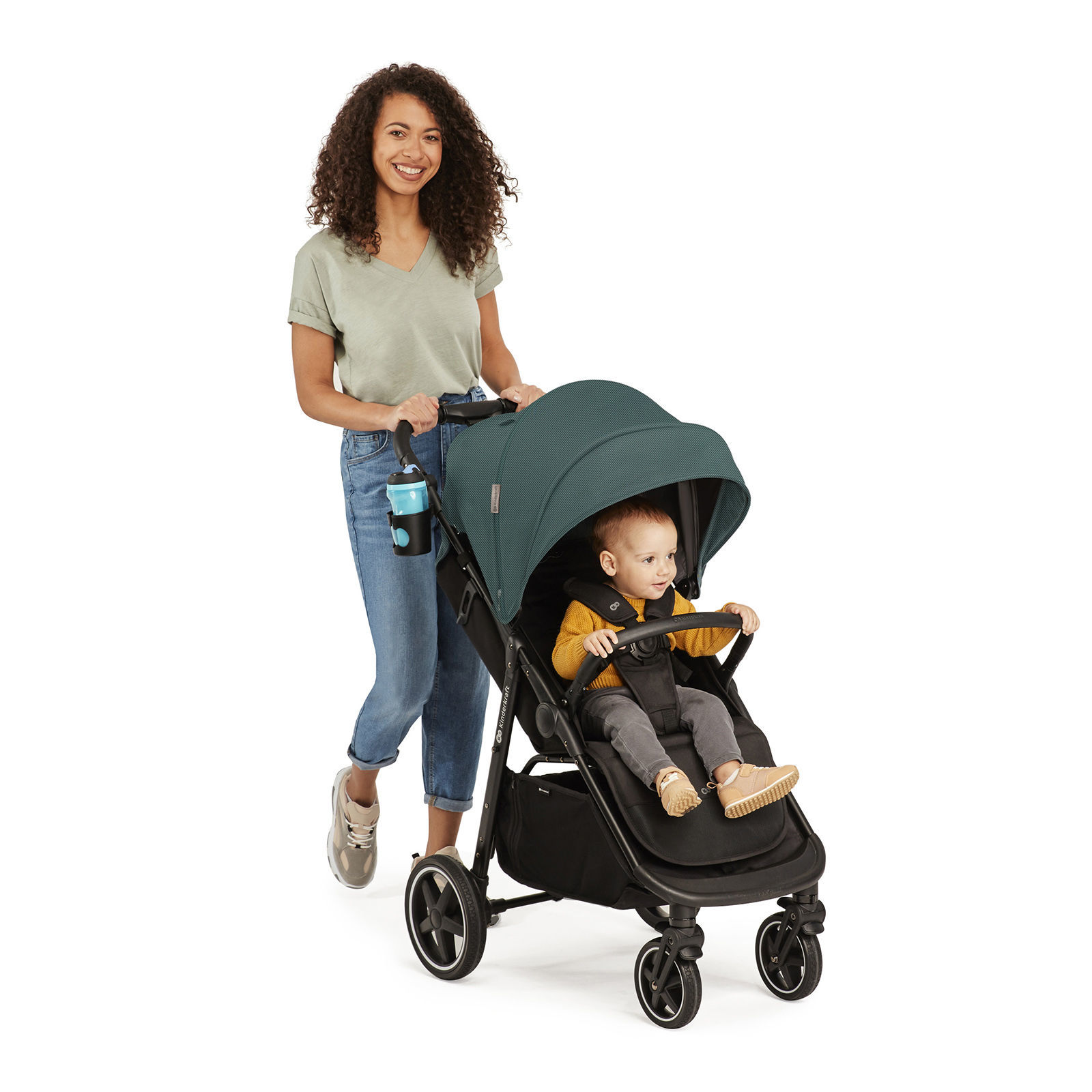 Прогулянкова коляска KiderKraft Route Platinum Grey - Зображення 7