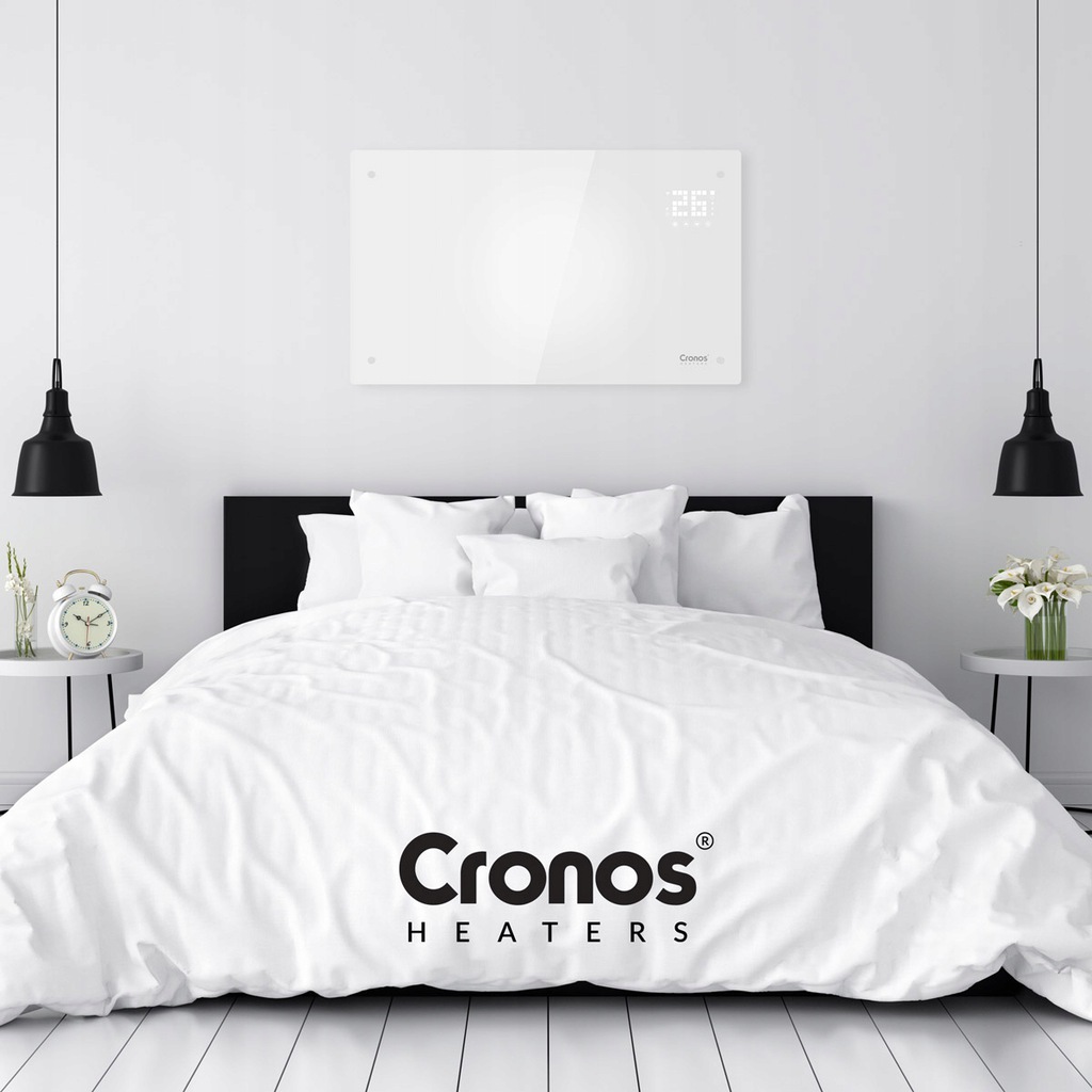 Конвекторний обігрівач Cronos Heaters 2000 W White - Зображення 12