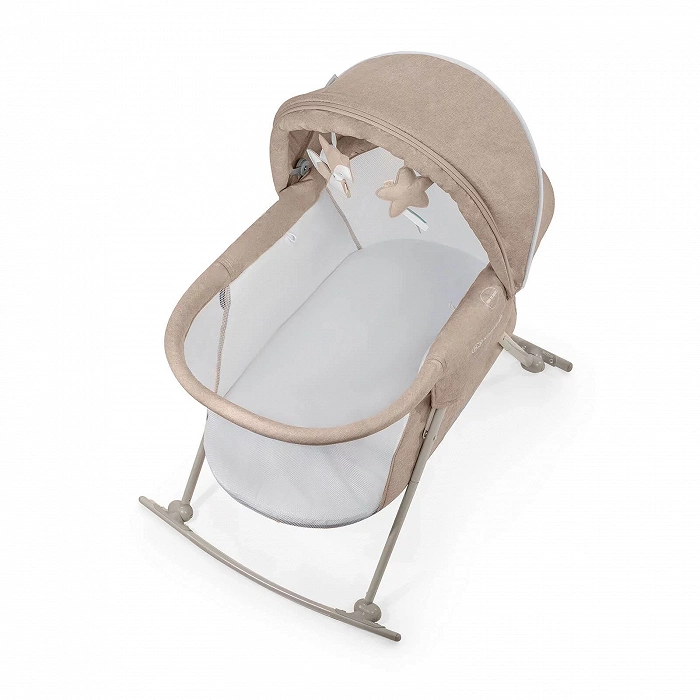 Дитяче ліжечко колиска KiderKraft Lovi Beige - Зображення 8