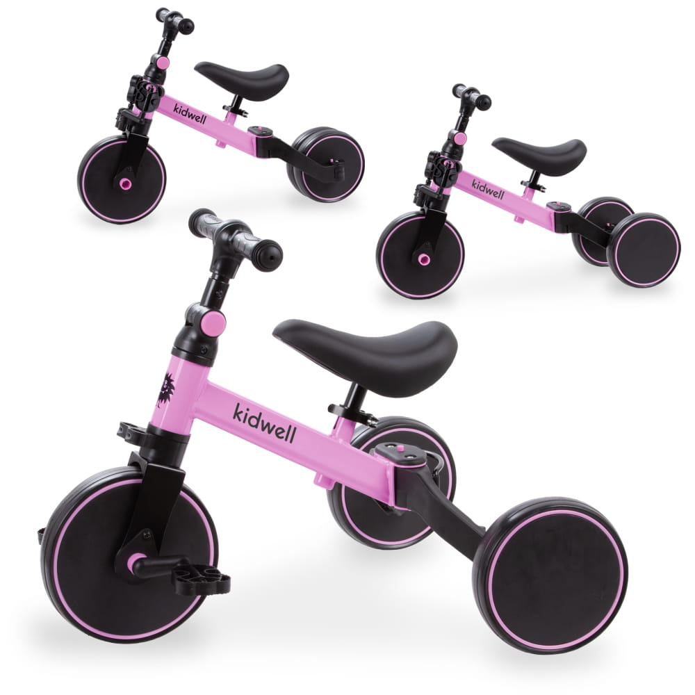Біговел велосипед Kidwell 3в1 PICO Pink - Зображення 2