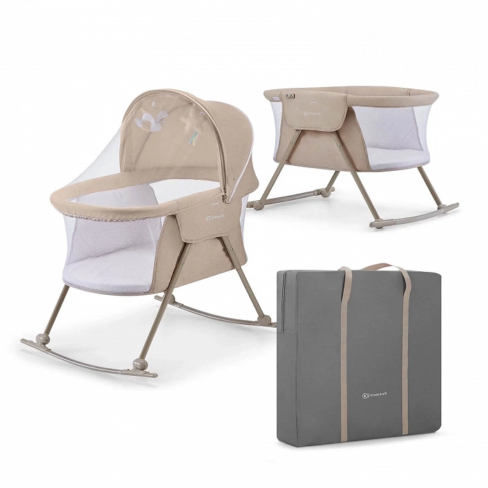 Дитяче ліжечко колиска KiderKraft Lovi Beige
