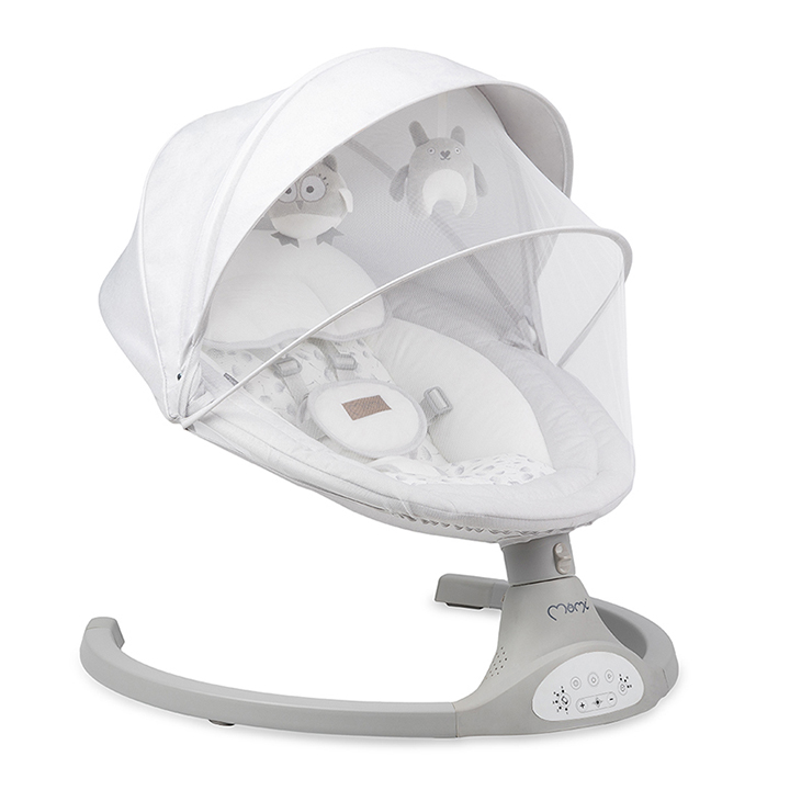 Заколисуючий центр MoMi Kenani Light grey - Зображення 4