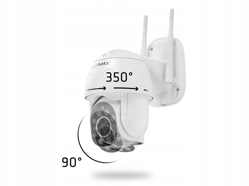 Вулична поворотна IP-камера відеоспостереження Overmax Camspot 4.9 FULL HD WiFi - Зображення 11