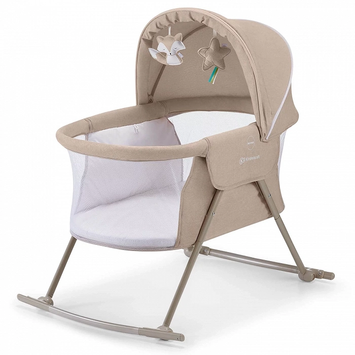 Дитяче ліжечко колиска KiderKraft Lovi Beige - Зображення 13