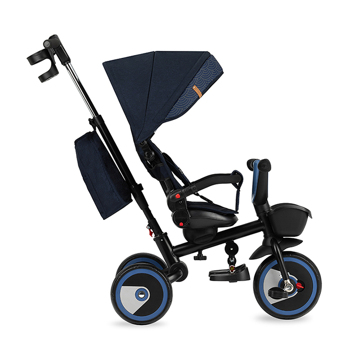 Велосипед триколісний MoMi INVIDIA Blue Navy - Зображення 2