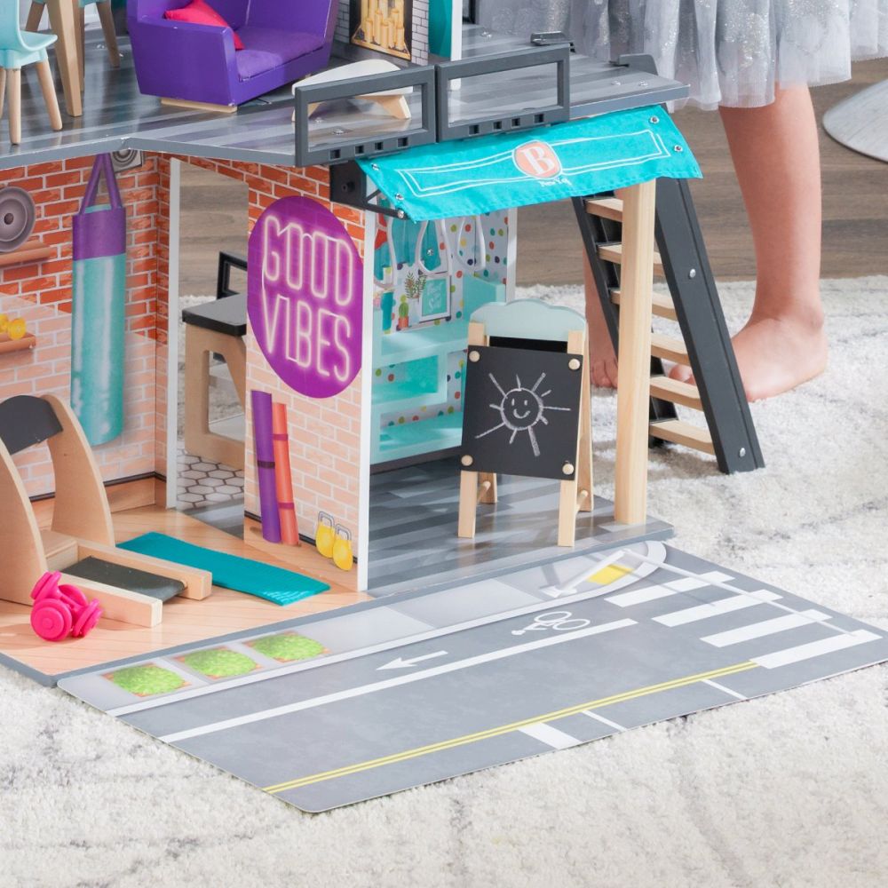 Ляльковий дерев'яний будиночок KidKraft Bianca City Life 65989 - Зображення 15