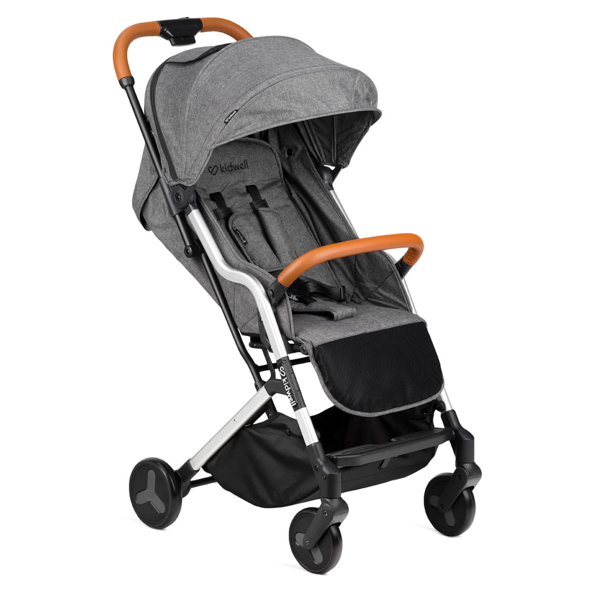 Прогулянкова коляска Kidwell Mavero Silver/ Brown - Зображення 3