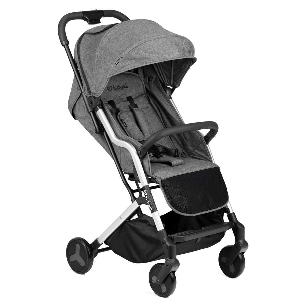 Прогулянкова коляска Kidwell Mavero Silver/Black - Зображення 2