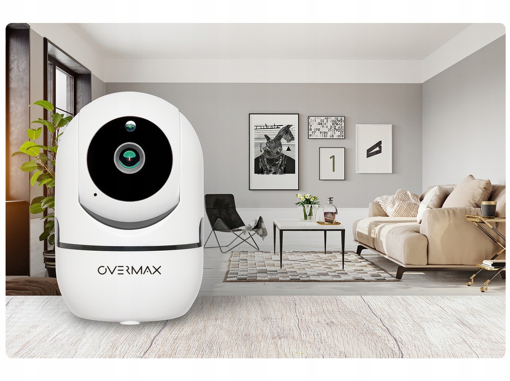 Внутрішня поворотна IP-камера відеоспостереження Overmax Camspot 3.6 Full HD WiFi - Зображення 12