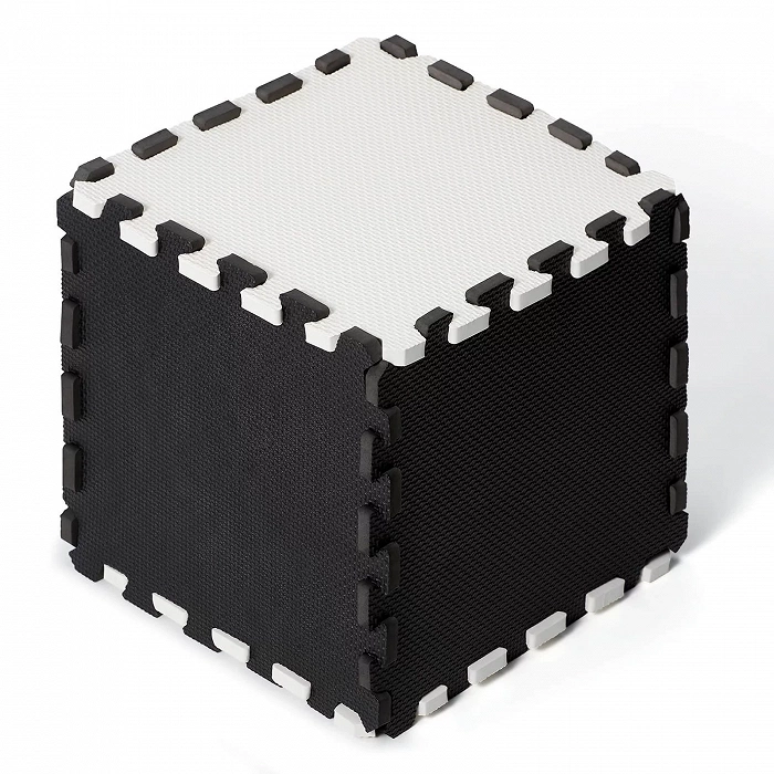 Дитячий килимок-пазл Kinderkraft LUNO Black - Зображення 5