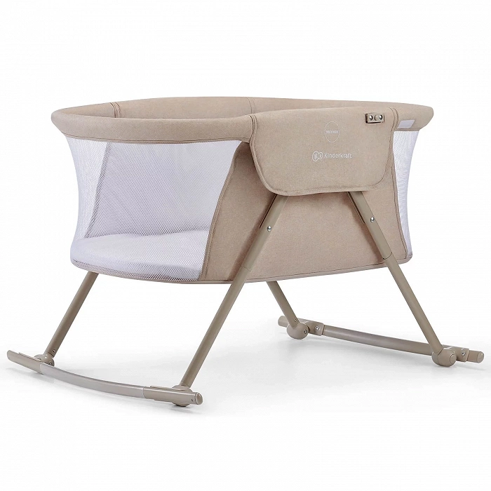 Дитяче ліжечко колиска KiderKraft Lovi Beige - Зображення 4