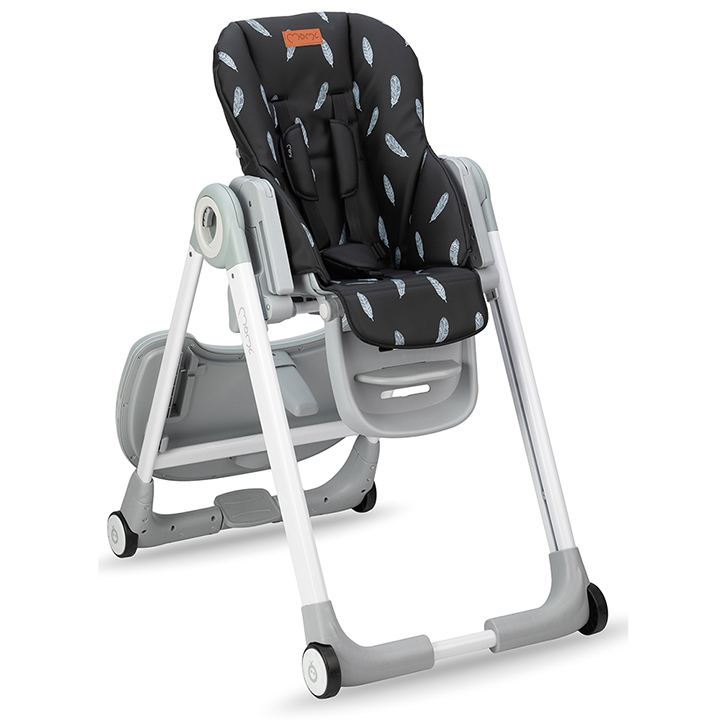 Стільчик для годування MoMi LUXURIA Black - Зображення 2