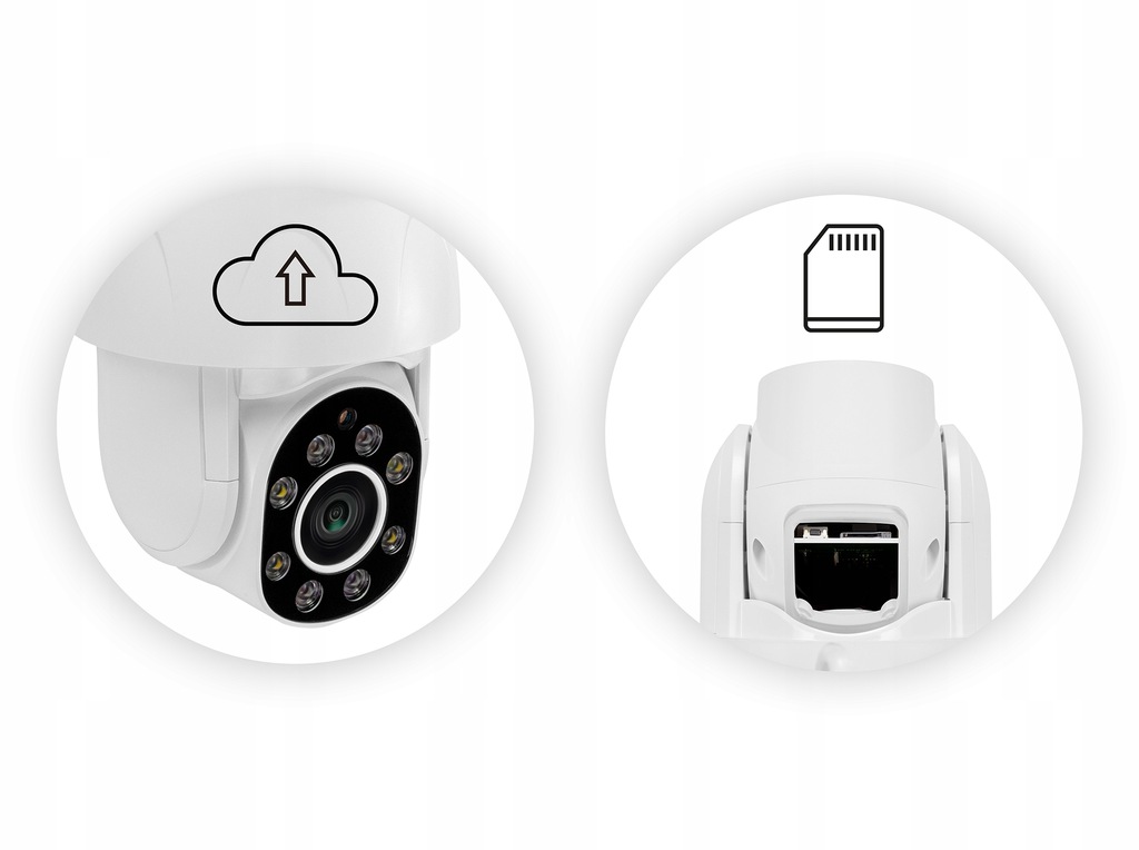 Вулична поворотна IP-камера відеоспостереження Overmax Camspot 4.9 FULL HD WiFi - Зображення 10