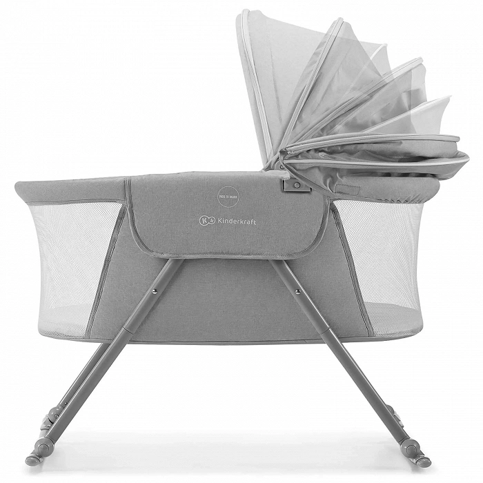 Дитяче ліжечко колиска Kinderkraft Lovi Grey - Зображення 6