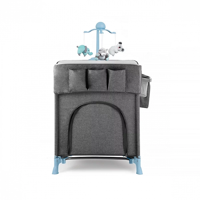 Ліжечко-манеж KiderKraft JOY Blue - Зображення 6