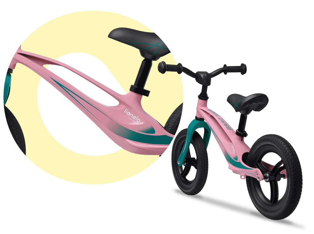 Біговел Lionelo Bart Tour Pink Bubblegum - Зображення 7