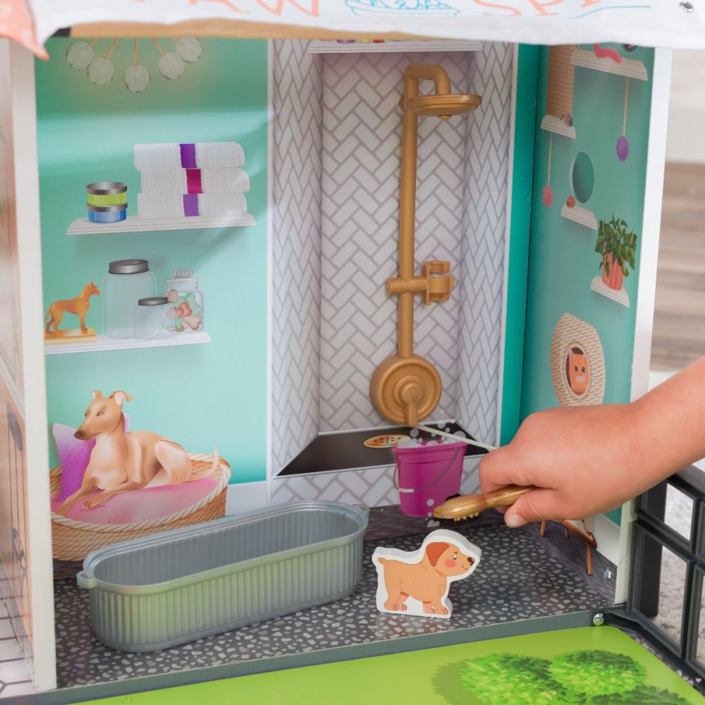 Ляльковий дерев'яний будиночок KidKraft Bianca City Life 65989 - Зображення 9