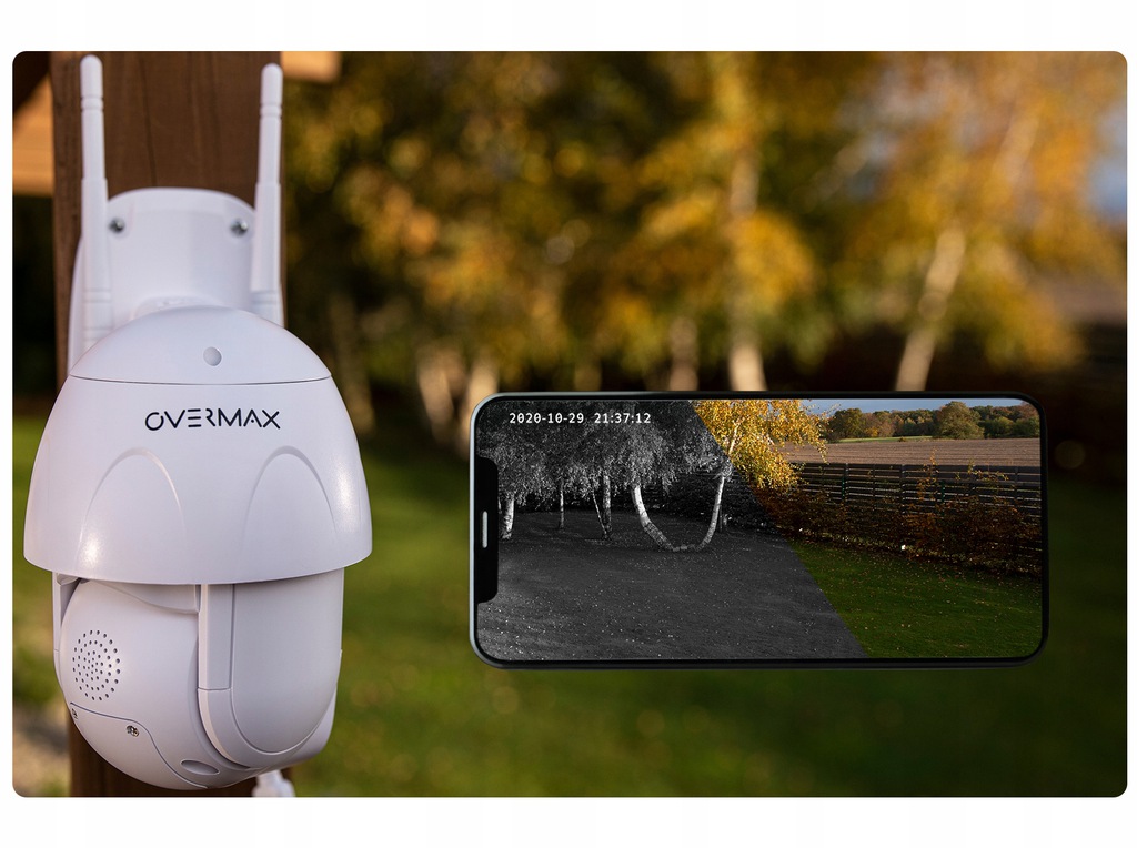 Вулична поворотна IP-камера відеоспостереження Overmax Camspot 4.9 FULL HD WiFi - Зображення 13