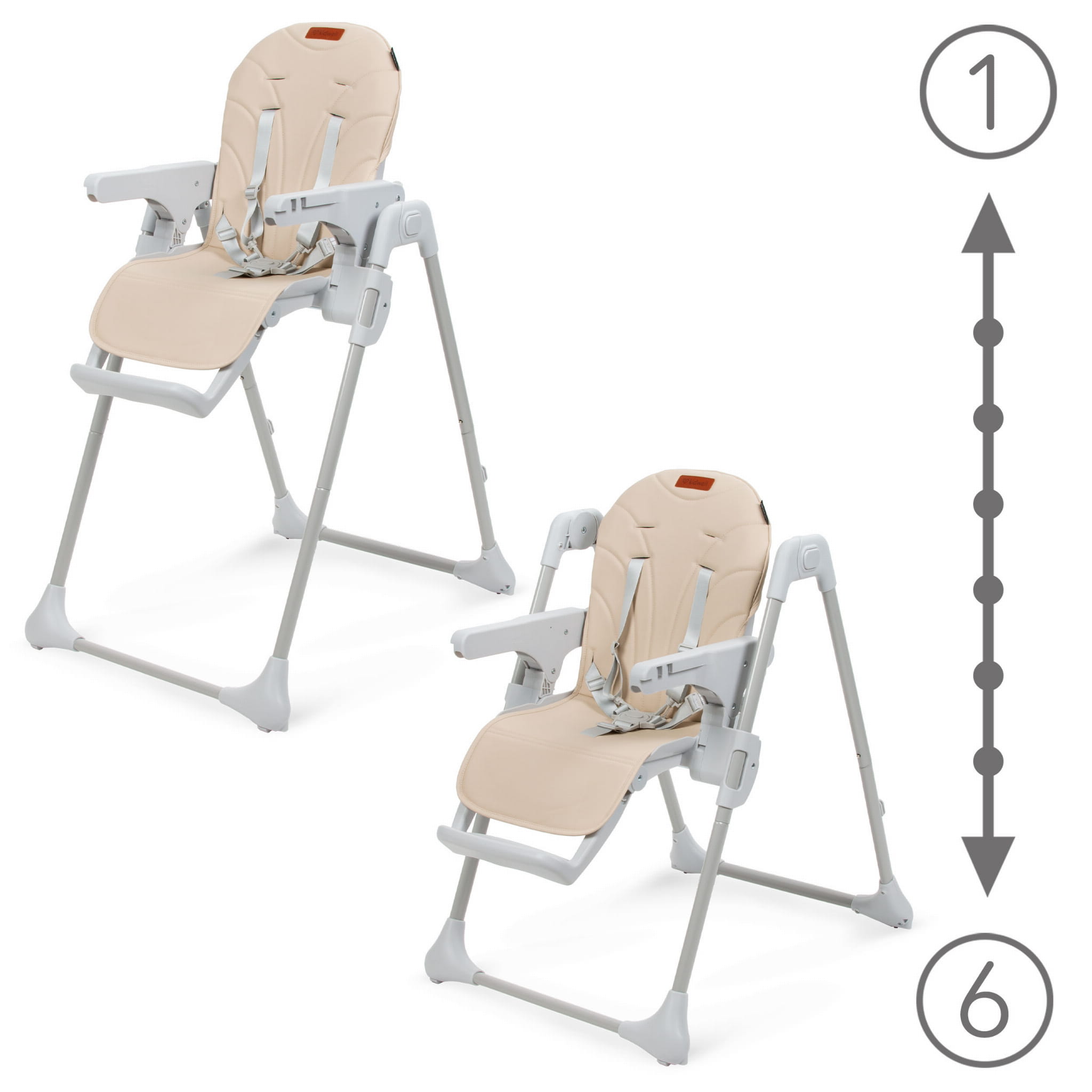 Стільчик для годування Kidwell BENO Beige - Зображення 7