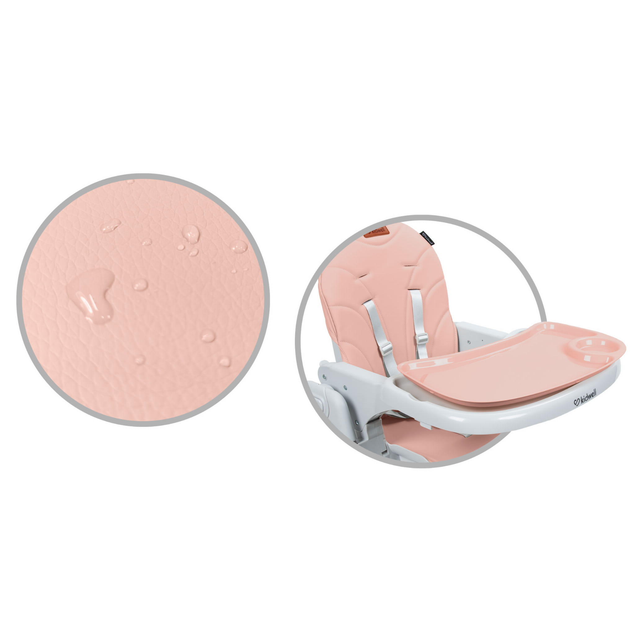 Стільчик для годування Kidwell BENO Pink - Зображення 6