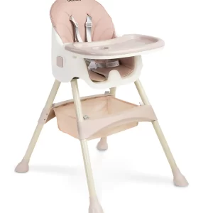 Стільчик для годування 2в1 Caretero Bill Pink
