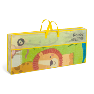 Дитячий розвиваючий двобічний килимок Lionelo Robby